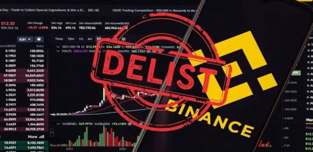 Binance Delisting Process Set to Begin with 9 Spot Trading Pairs Removal