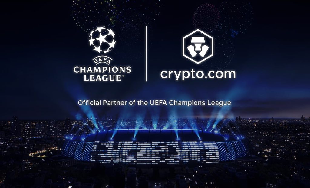 Crypto.com Becomes Official UEFA Champions League Crypto Sponsor, Paving the Way for Mainstream Adoption