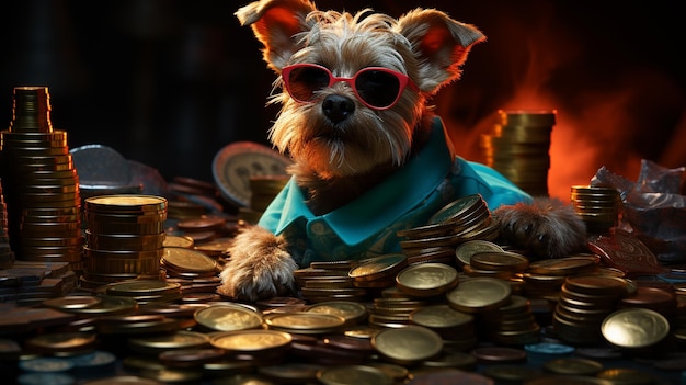 DOGS Meme Coin Price Skyrockets: Stunning 25% Drop After Major Exchange Listings | Cover Image: Freepik