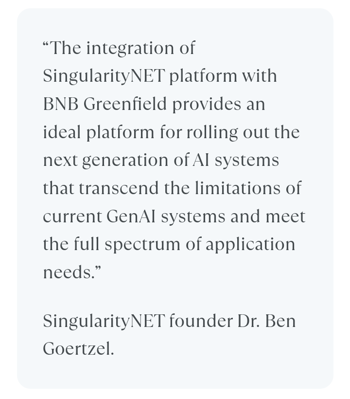 BNB Chain and SingularityNET Partnership to Transform Decentralized Data Economy