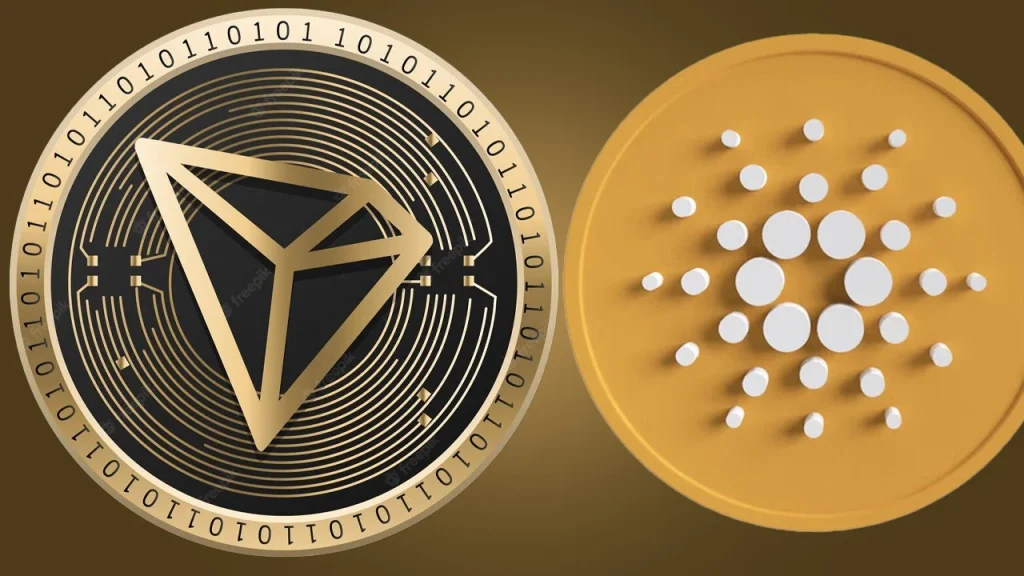 Top 10 Crypto Spots: Cardano, Tron Go Head-to-Head in Battle for Dominance