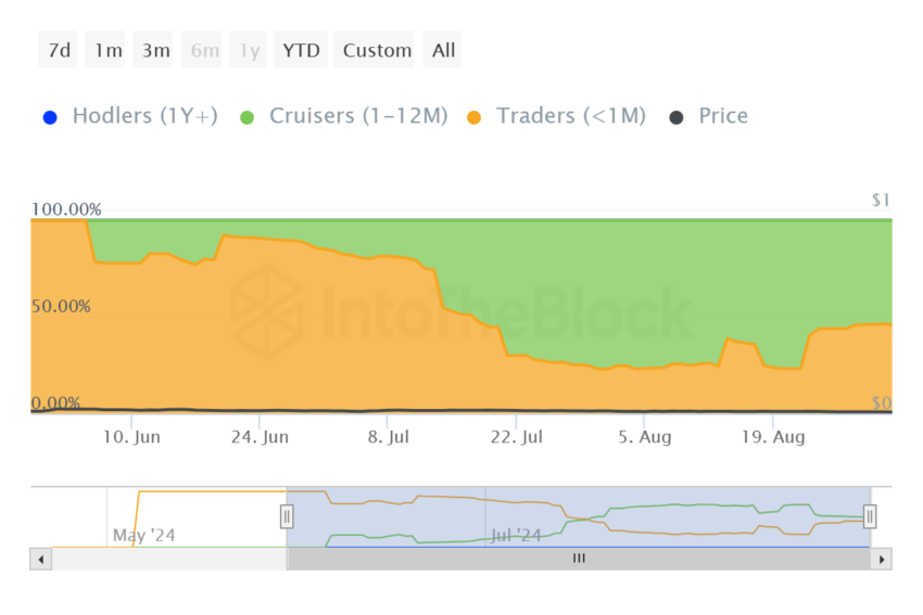 Notcoin Supply Distribution. Source: IntoTheBlock