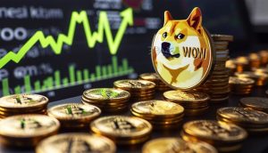 The current Dogecoin (DOGE) price target of $0.17 follows a 9.01% increase