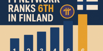 Pi Network becomes 6th most downloaded app in Finland following ecosystem update teaser