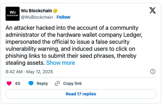 Ledger Discord hack
