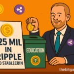 Crypto goes to class: Ripple donates $25M in "Ripple USD" (RLUSD) to support education