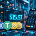 Stablecoins Beat Visa Global Transaction Volume with Nearly $1 Trillion