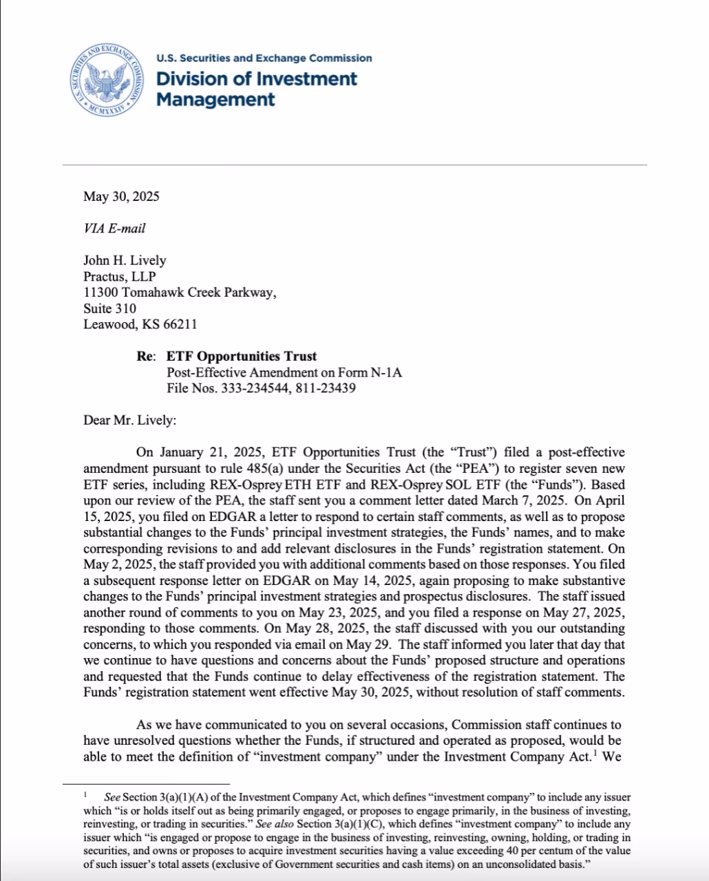 Solana ETF approval