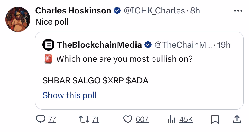 Source: X/IOHK_Charles