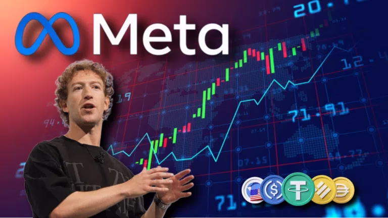 Meta blockchain stablecoin
