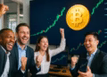 Coinbase stock price surges toward record high as Bitcoin rally fuels 42% year-to-date gain