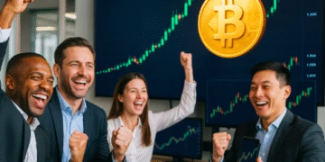 Coinbase stock price surges toward record high as Bitcoin rally fuels 42% year-to-date gain