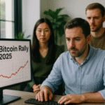 Bitcoin rally 2025 gains steam as stablecoin metrics show no signs of overheating