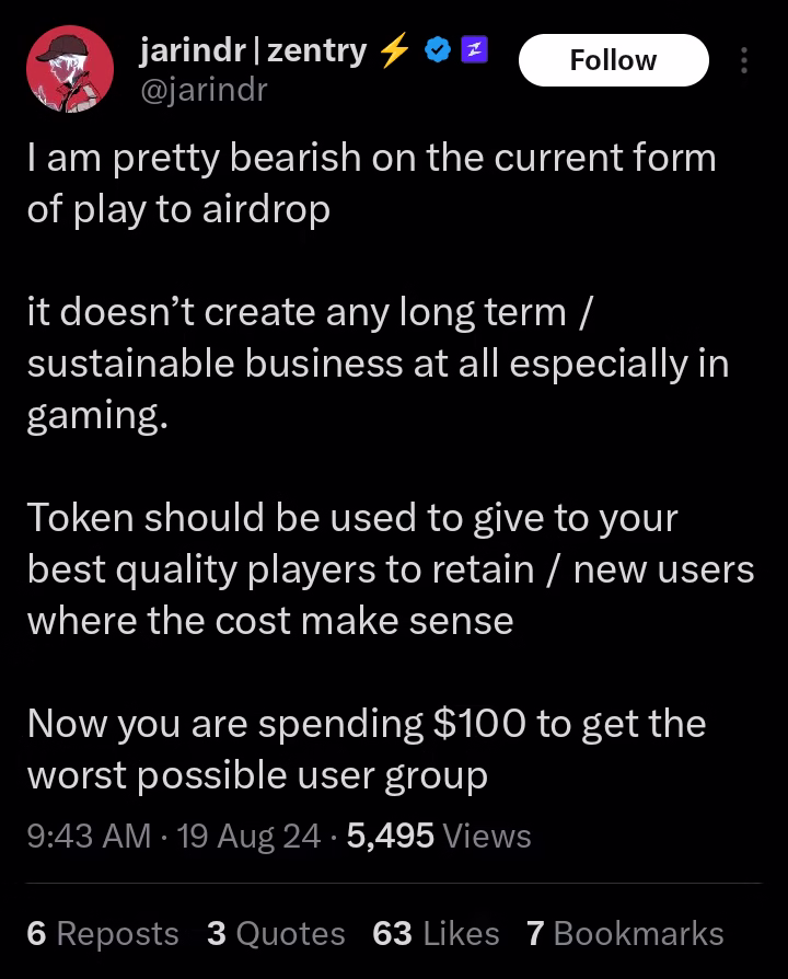 play-to-airdrop projects