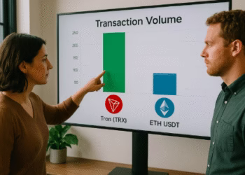 Tron USDT transaction volume soars, crushes Ethereum by 5x