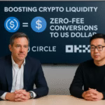 Circle and OKX launch zero-fee USDC conversions to US dollar in bid to boost crypto liquidity