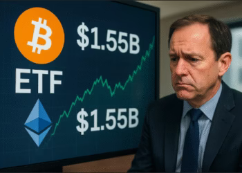 Bitcoin and Ether ETFs smash $1.55B as skeptics warn of bubble risks