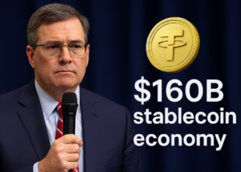USDT market cap hits $160B as stablecoin economy surges to $257B in one week