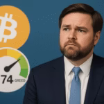 Bitcoin fear and greed index hits 74 as BTC surges past $120K