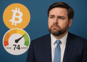 Bitcoin fear and greed index hits 74 as BTC surges past $120K