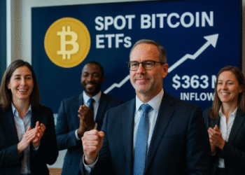 Spot Bitcoin ETFs see $363M inflow, marks 12-day streak totaling $6.6B