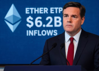 Ether ETPs 2025 gains smash records with $6.2B inflows as crypto funds soar