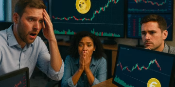 Dogecoin trading volume surges 75% as price tests key resistance