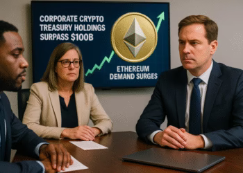 Corporate crypto treasury holdings surpass $100B as Ether demand surges