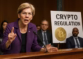 Senator Elizabeth Warren issues fresh crypto regulation warning amid legislative shift
