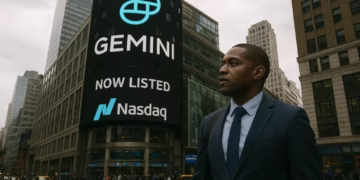 Gemini Nasdaq listing signals bold step despite widening losses
