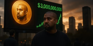 Kanye West memecoin rockets to $3B valuation amid insider trading probe