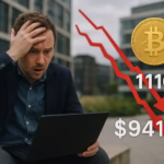 Bitcoin dips to $110k as $941M crypto liquidation rattle investors