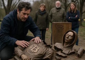 Stolen Satoshi statue recovered in pieces, community still in shock, demands urgent answers