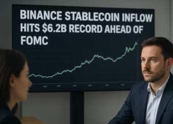 Binance stablecoin inflow surges to a record $6.2B ahead of the FOMC meeting