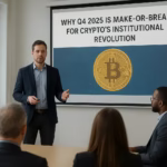 Why Q4 2025 is Make-or-Break for crypto's institutional revolution