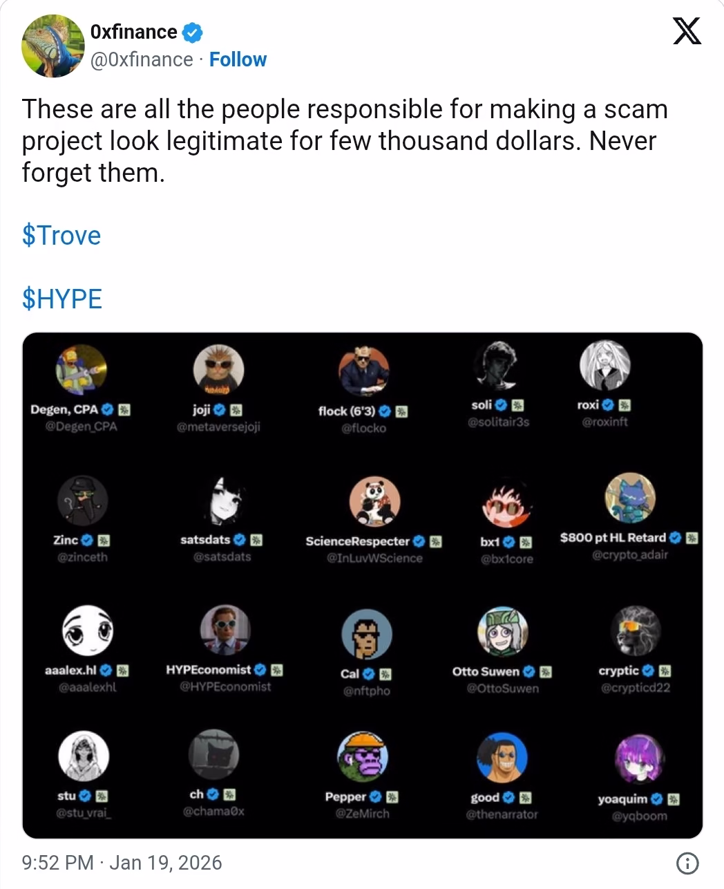 Investors allege Trove rug pull after sudden Solana token collapse