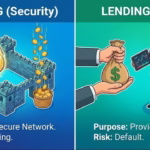 Staking vs lending in crypto: what's the difference and which is safer?