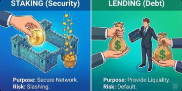 Staking vs lending in crypto: what's the difference and which is safer?