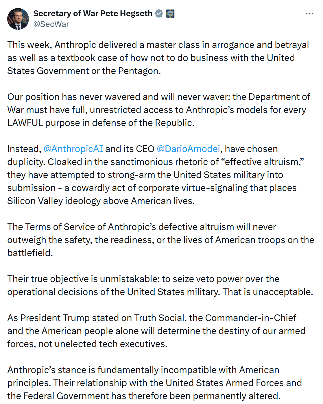 OpenAI Defense Contract