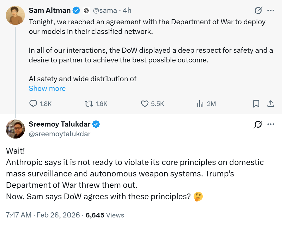 OpenAI Defense Contract