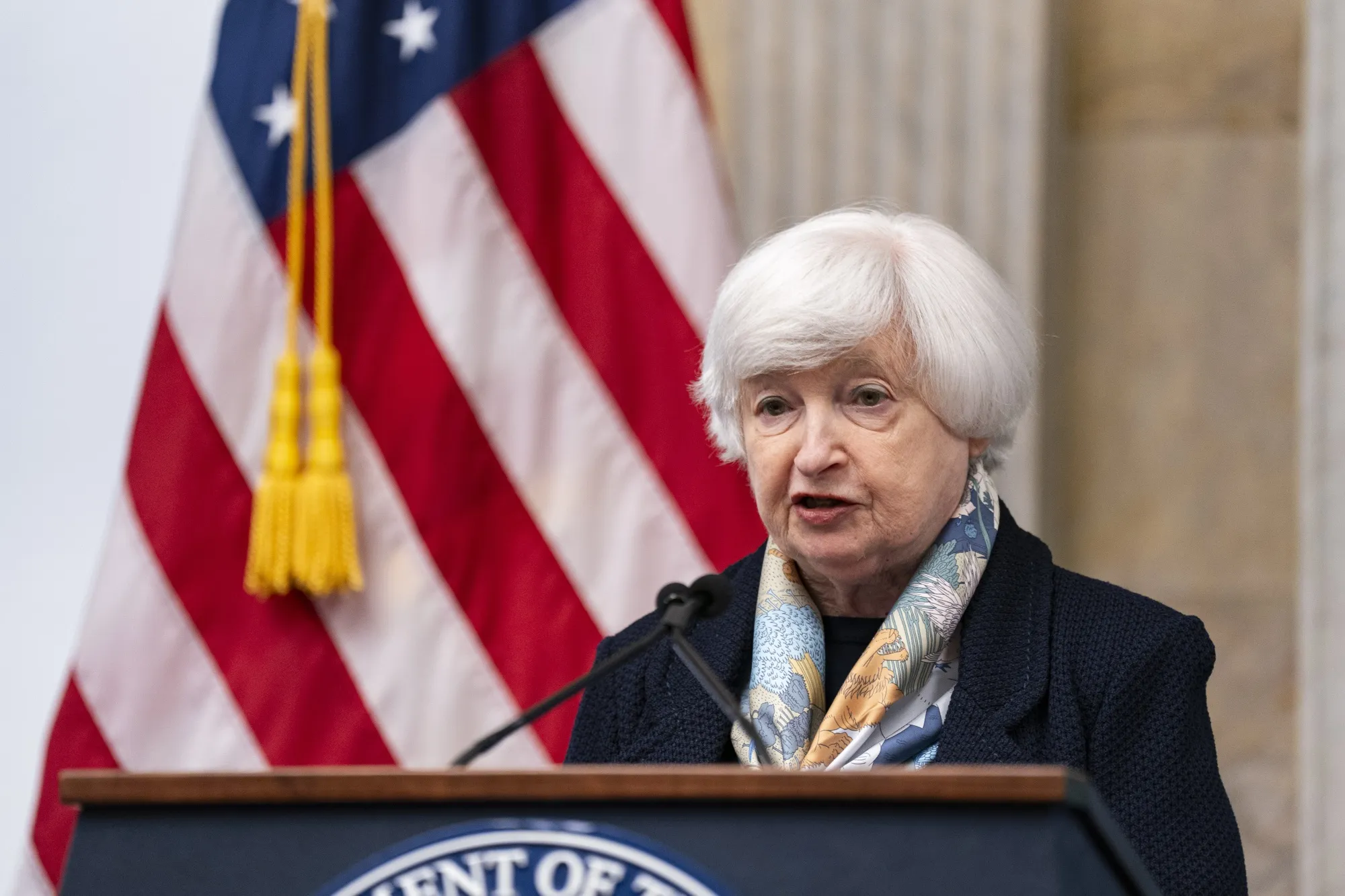 Yellen warns Iran tensions could delay Fed rate cuts