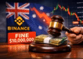 Binance Australia fine