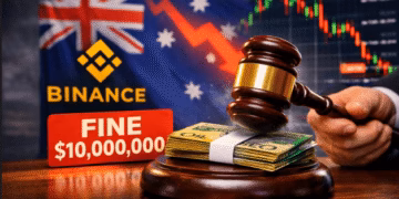 Binance Australia fine