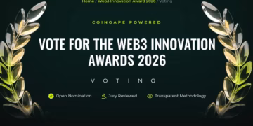 The Bit Gazette named a finalist for most innovative Web3 startup at CoinGape Web3 Innovation Awards 2026
