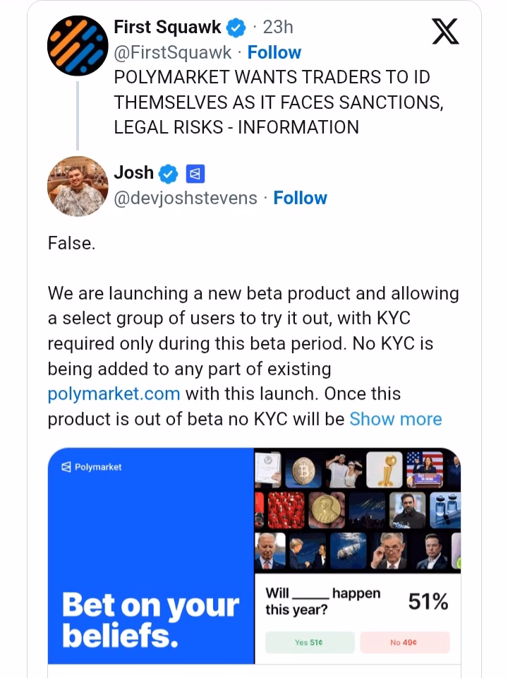 Polymarket KYC