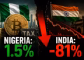 Nigeria just taxed crypto like India did in 2022 — and India lost 81% of its trading volume