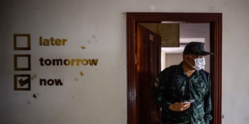 Thai military uncovers fake Singapore police office inside seized Cambodian scam compound